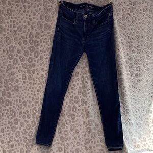 American Eagle Outfitters Blue Skinny Jeans